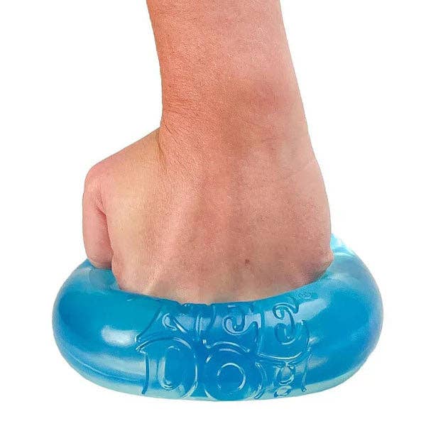 Nee Doh Nice Berg GIANT Blue Squishy Fidget Stress Ball