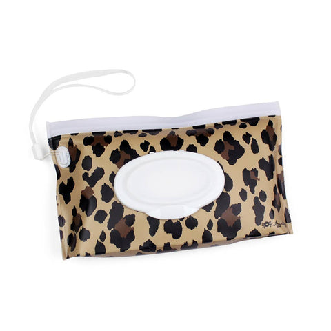 *OUTLET* Take & Travel™ Pouch Reusable Wipes Cases: Leopard