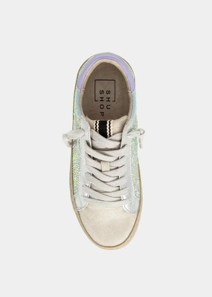 PAULA MINI: LIGHT BLUE IRIDESCENT youth