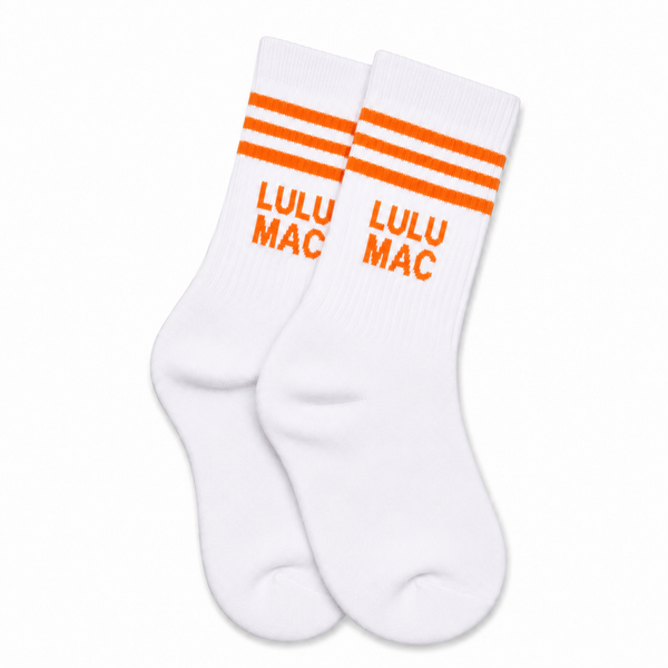 Lulu Mac Socks Single Pair - ORANGE