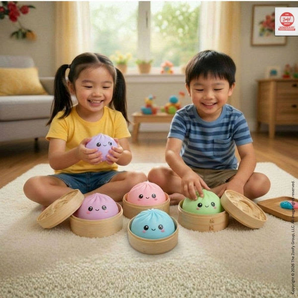 Mystery Pastel Dumplings Mini Squishies - (3.5")