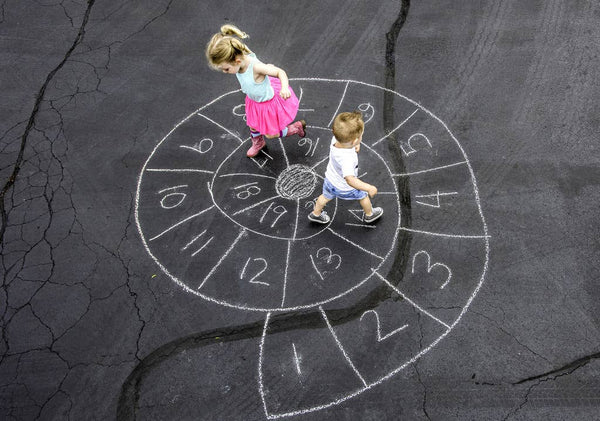 Kids Chunky Sidewalk Chalk -  Non-Toxic - Original