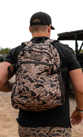 Burlebo gauge camo backpack