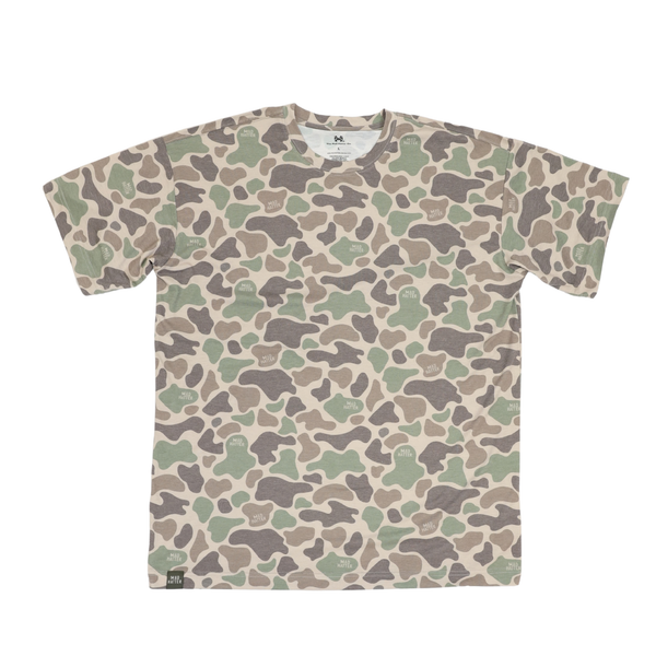 Blank Camo T-Shirt's (Bottomland, Greenleaf, Vintage Duck Camo): Mossy Oak Bottomland / Medium
