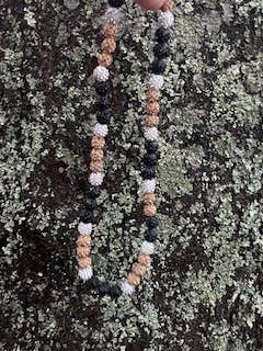 Sports Custom Beaded Drip Necklace