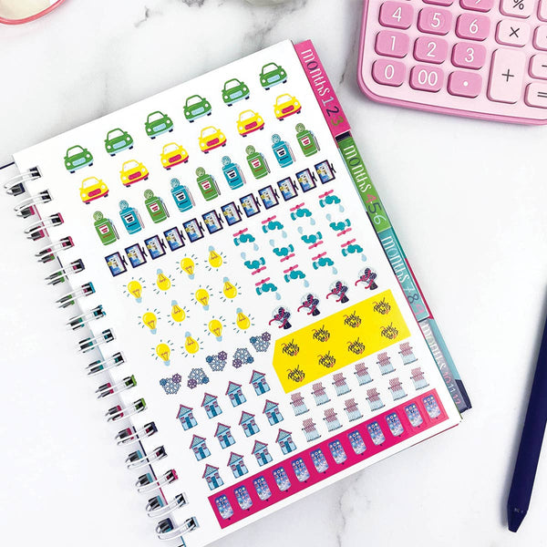 Budget Binder™ Bill Tracker Financial Planner Dots