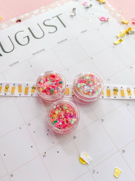 First Day Glitter Goals Hair Glitter Gel