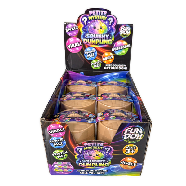 Fun Doh Squishy Mystery Mini Petite 2.5" Dumpling Toy: