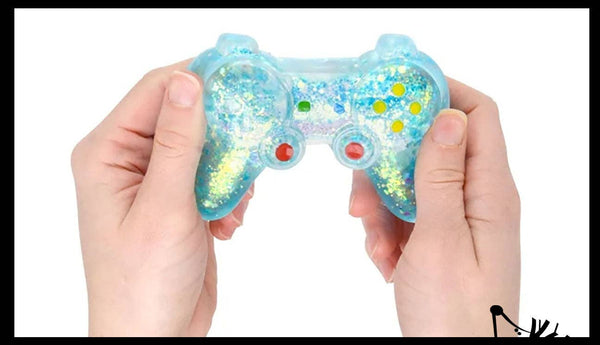 Large 4" Video Game Controller Shaped Ball -Thick Glue/Gel