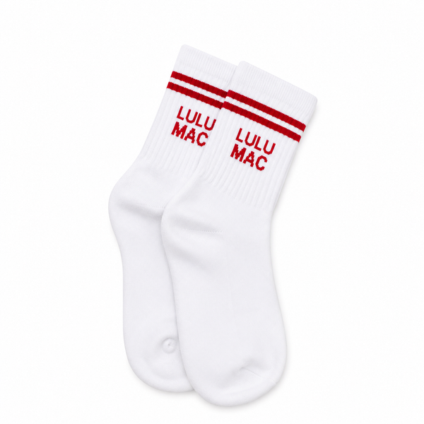 Lulu Mac Socks Single Pair - RED