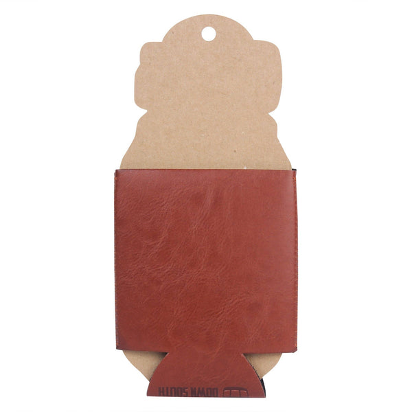 Golf Faux Leather Can Cooler