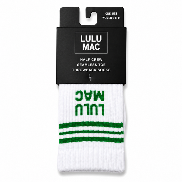 Lulu Mac Socks Single Pair - GREEN