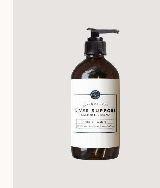 Rowe casa liver support castor oil