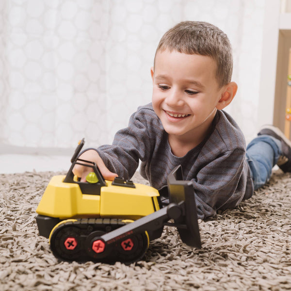 Red Toolbox Stanley Jr. Take Apart XL Bulldozer Kit