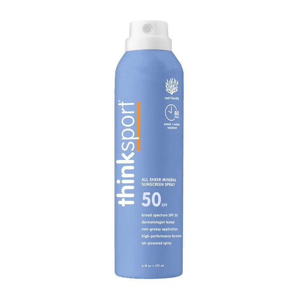 Think Sport SPF 50 All Sheer Mineral Sunscreen Spray