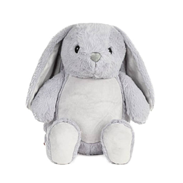 Grey Rabbit with removable stuffing pod