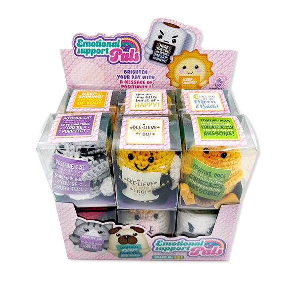 Emotional Support Crochet Plush Pals TOP SELLER