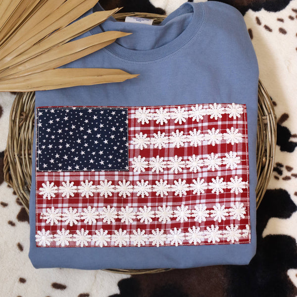 Flag America USA Patriotic 4th of July Short Sleeve: