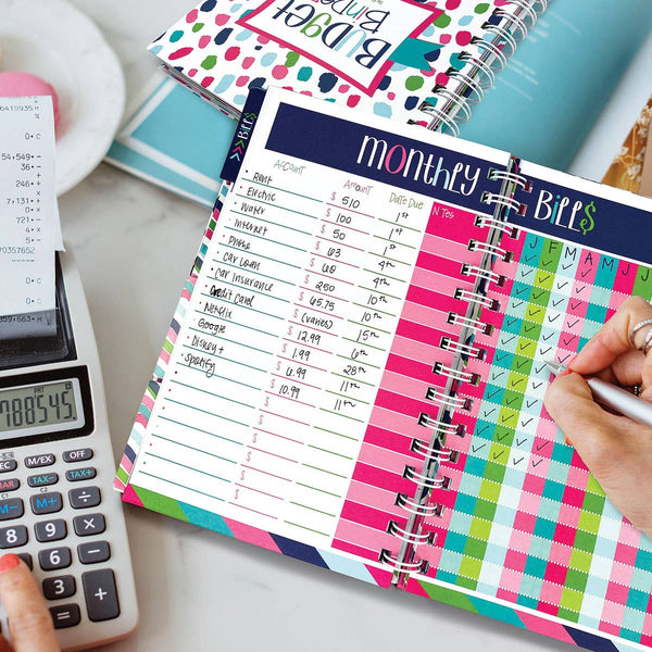 Budget Binder™ Bill Tracker Financial Planner Dots