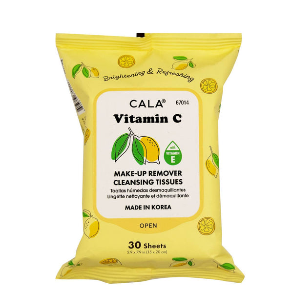 Cala Makeup Remover Wipes Tissue Cleanser: Green Tea