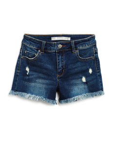 GIRLS-POCKETS FRAY SHORTS