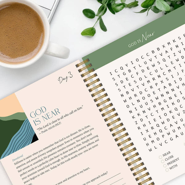 Be Still: Word Search Devotional for Peace & Rest in God