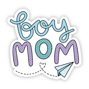 Boy Mom Sticker