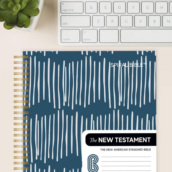 Spiral Bible™ - NASB - New Testament - Blue (Hardcover)