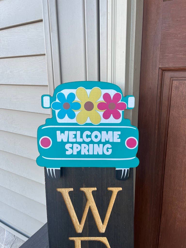 Welcome Spring Truck topper