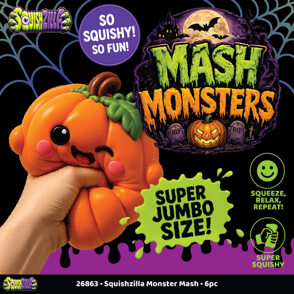 Fun Doh JUMBO Mash Monsters Squishy Fidget Toy -