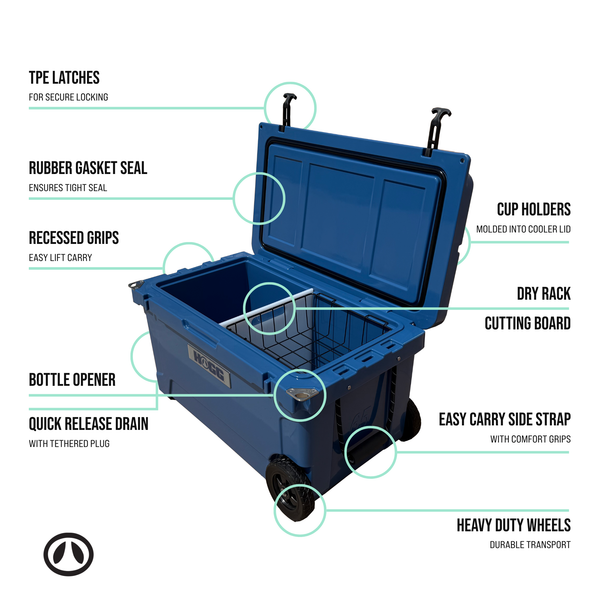 65QT COOLER: WATERCRESS