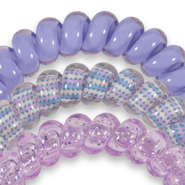 Spiral Hair Coils | Large | Lavender Mist