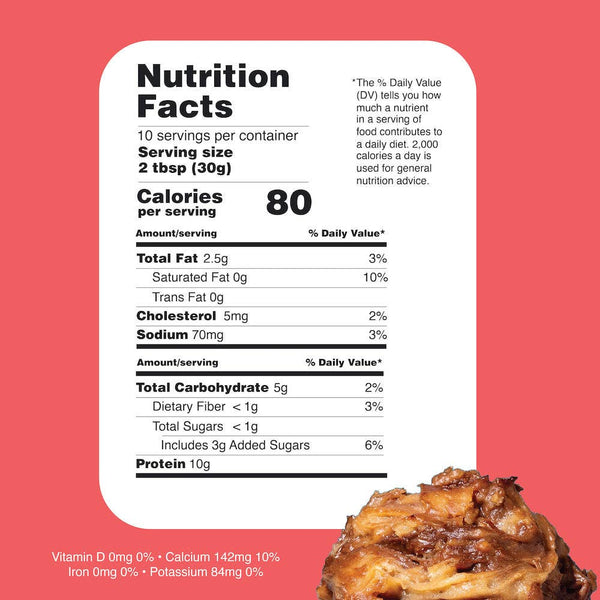 Hazelnut Swirl Protein Batter: KING Size Jar= 12oz