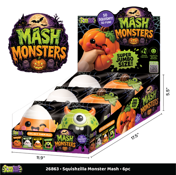 Fun Doh JUMBO Mash Monsters Squishy Fidget Toy -