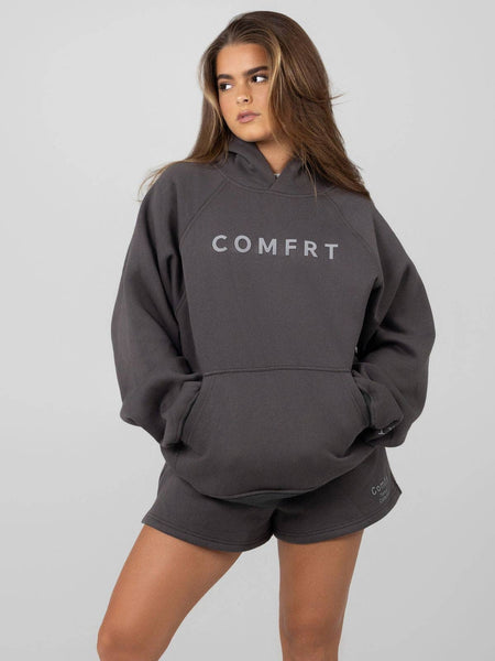 Tranquil Hoodie: Hot Pink