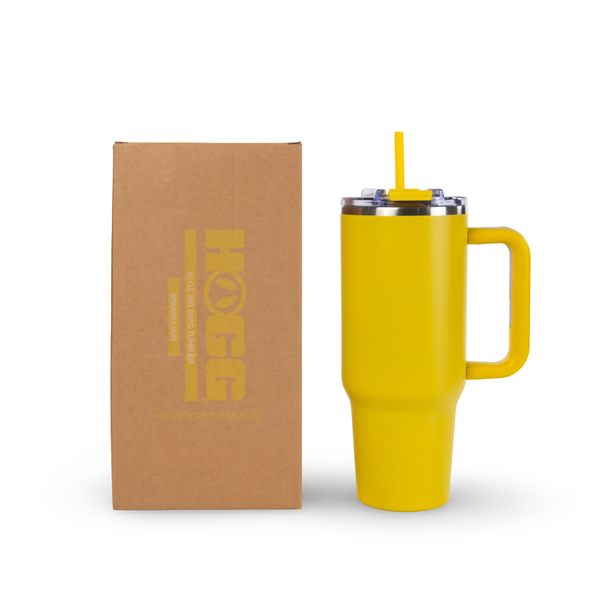 40oz POWDER COATED BIG SWIG TUMBLER: Spanish Sun
