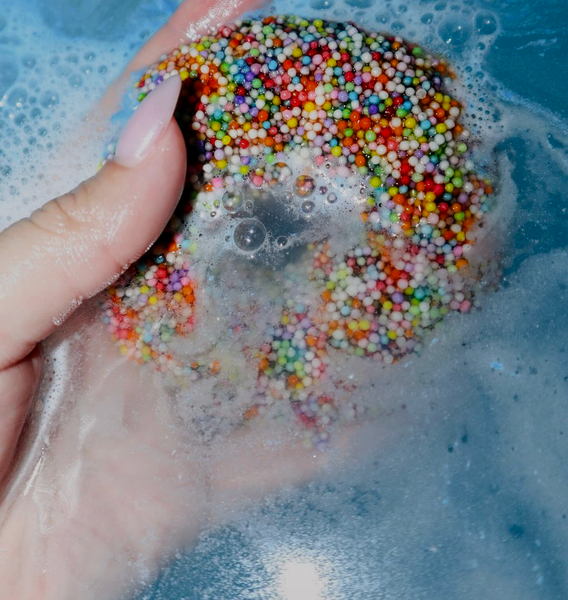 Donut Bath Bomb | Easter (Airbrush)