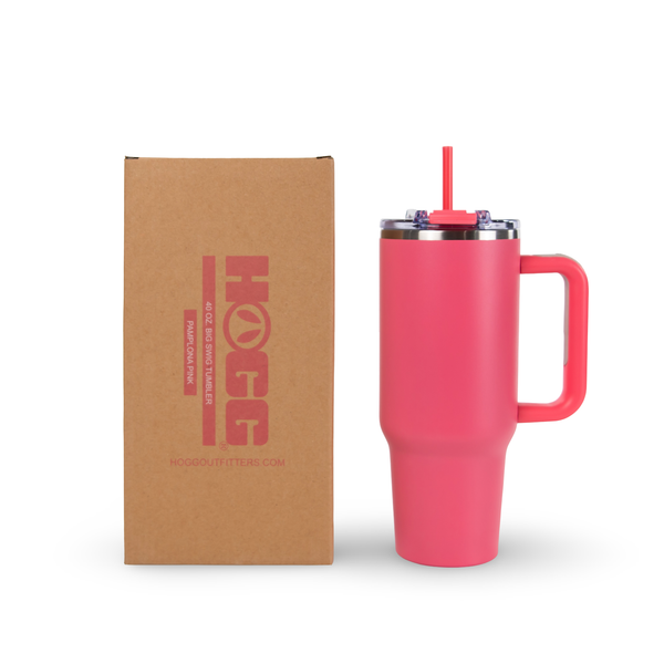 40oz POWDER COATED BIG SWIG TUMBLER: Spanish Sun