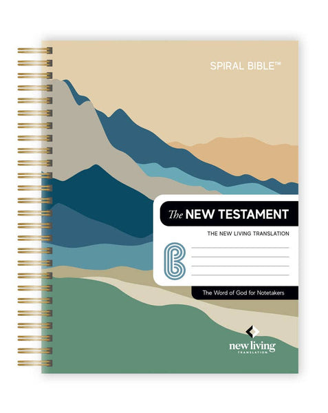 Spiral Bible™ - NLT - New Testament - Mountains (Hardcover)
