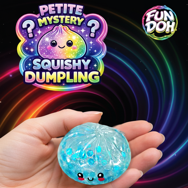 Fun Doh Squishy Mystery Mini Petite 2.5" Dumpling Toy: