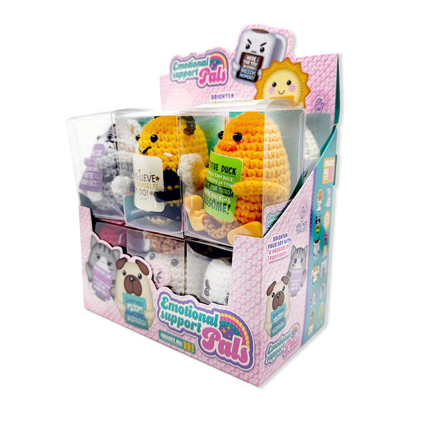 Emotional Support Crochet Plush Pals TOP SELLER