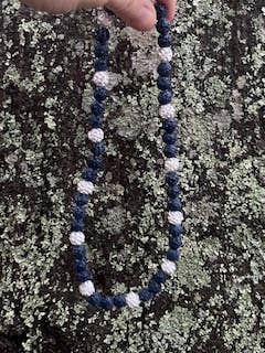 Sports Custom Beaded Drip Necklace