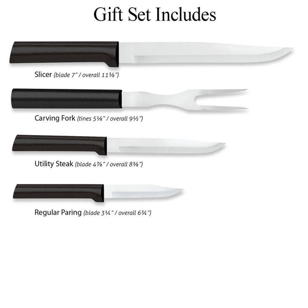 Black Prepare Then Carve Gift Set