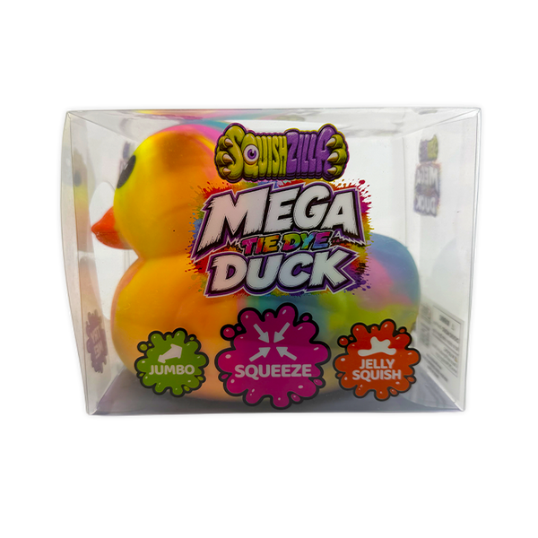 Fun Doh MEGA 5" Tie Dye Duck Squishy Toy -