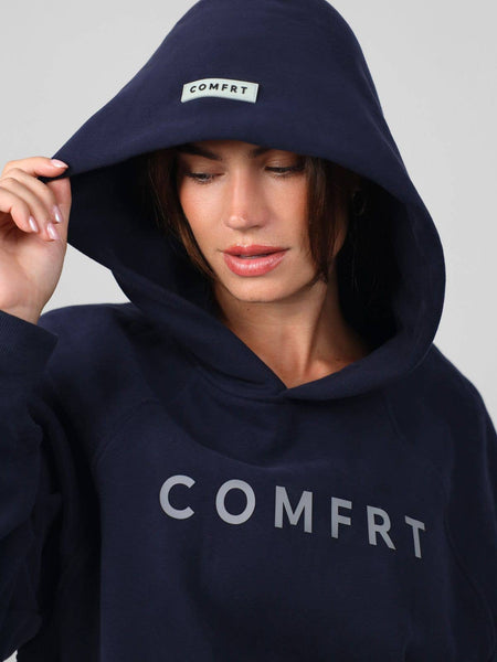 Tranquil Hoodie: Hot Pink
