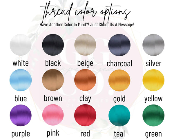 You Can Sit With Us Embroidered Crewneck Sweatshirt