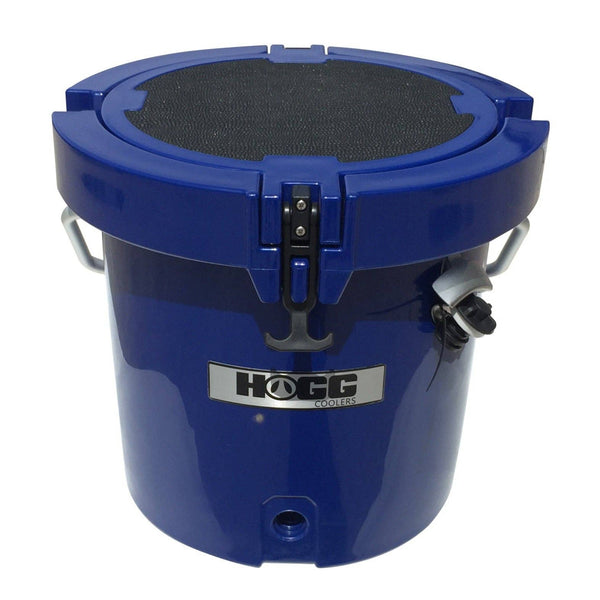 20QT ROUND HOGG COOLERS: NAVY BLUE