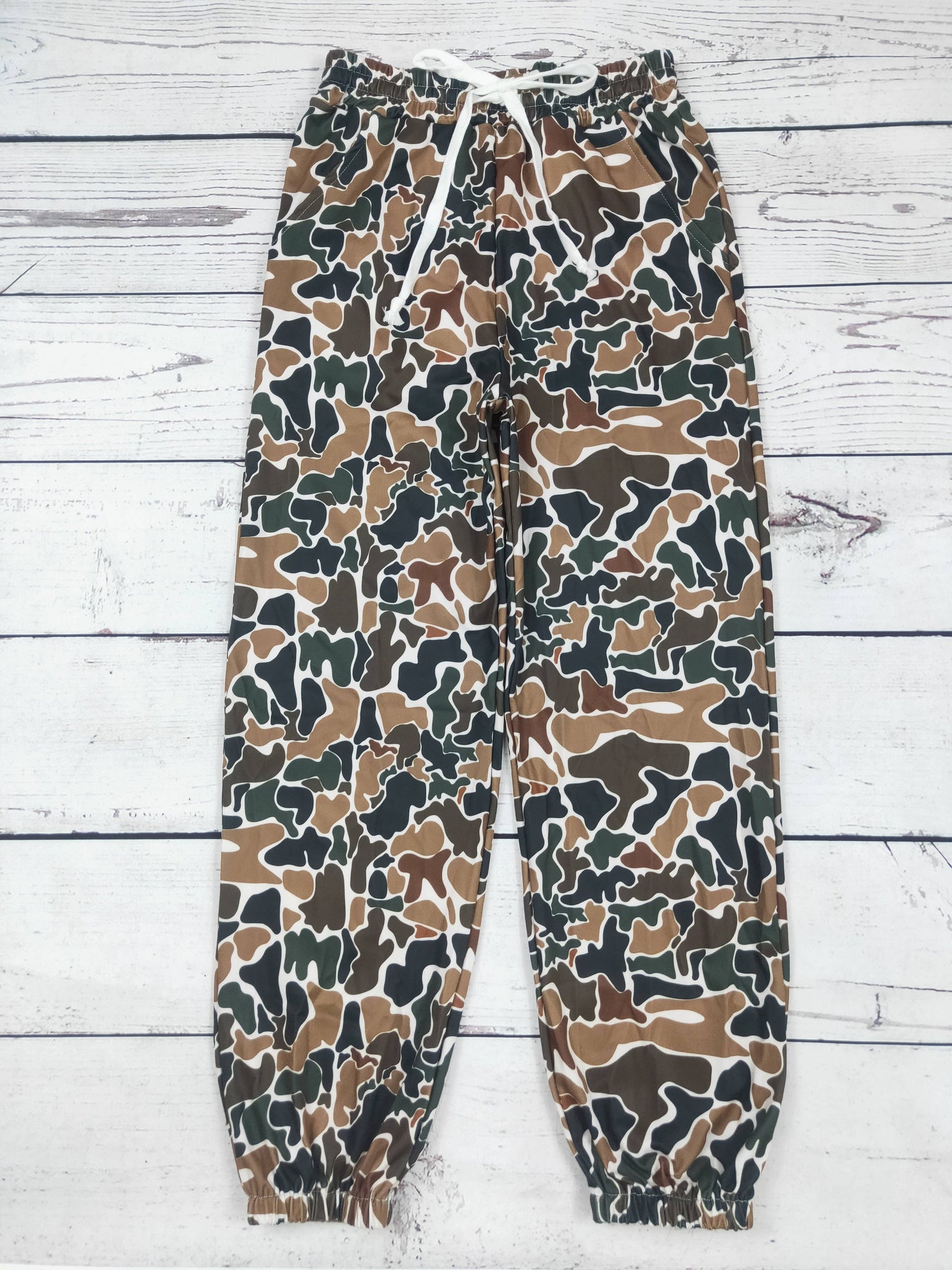Women Camouflage Printed Joggers: