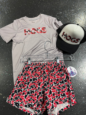 Hogs dri fit tee camo