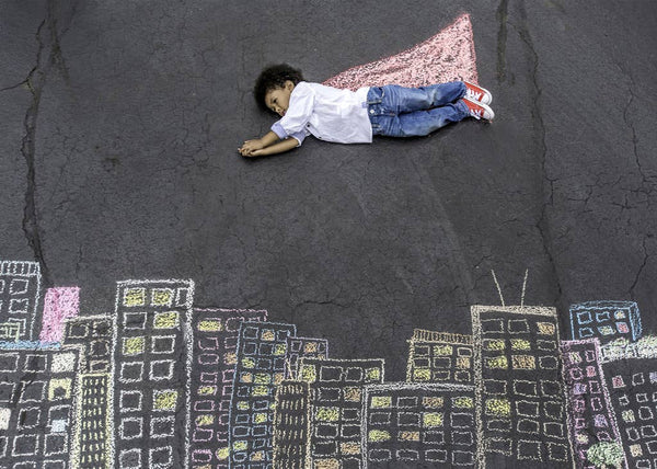 Kids Chunky Sidewalk Chalk -  Non-Toxic - Original